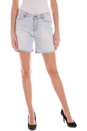 GANT Shorts, Dame, Blå, W26, Bomuld, Ele Tailored Cotton Shorts