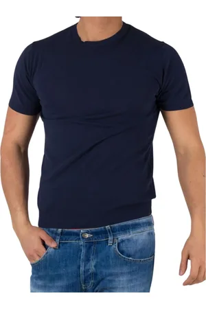 Daniele Fiesoli Top, Herre, Blå, M, Bomuld, T-shirts