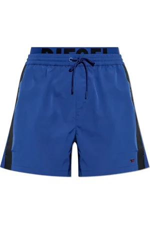 Diesel Badetøj, Herre, Blå, 2XL, Uld, Badebukser Visper-41-D-Pop