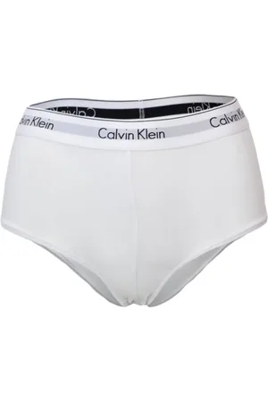 Calvin Klein Undertøj, Dame, Hvid, 2XL, Bomuld, Hvid Bomuld Hipster Undertøj