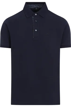 Etro Top, Herre, Blå, M, Bomuld, Blå T-shirt til mænd