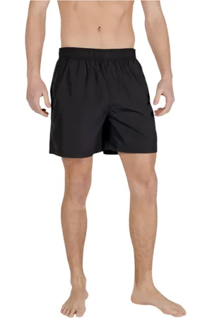 Armani Exchange Shorts, Herre, Sort, S, Polyester, Sorte Polyester Casual Shorts