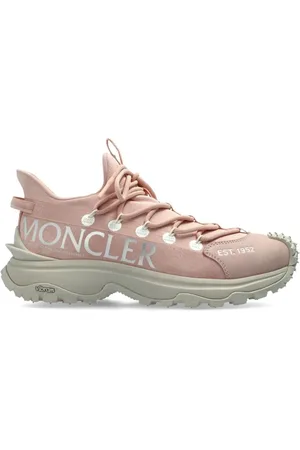 Moncler Sko, Dame, Lyserød, 38 EU, Letvægts Trail Sneakers