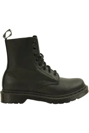 Dr. Martens Sko, Dame, Sort, 36 EU, Læder, 1460 Pascal Mono Virginia Læder Ankelstøvler