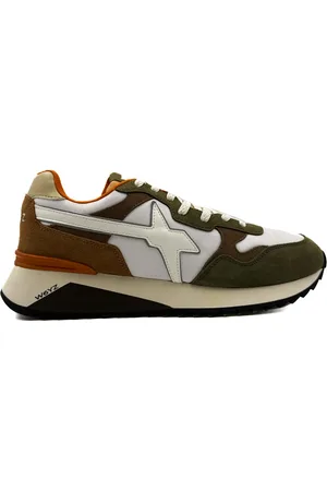 W6YZ Sko, Herre, Flerfarvet, 42 EU, Hvide Yak Sneakers Forår Sommer 2025