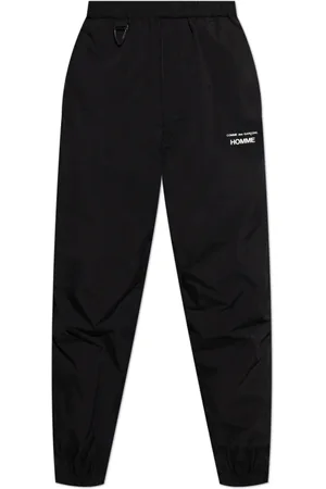 Comme des Garçons Bukser, Herre, Sort, M, Uld, Bukser med logo