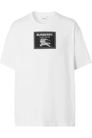 Burberry Top, Herre, Hvid, S, Bomuld, Hvid Bomuld T-Shirt Prorsum