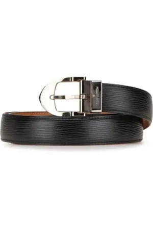 LOUIS VUITTON Pre-owned, Dame, Sort, ONE SIZE, Læder, Pre-owned Laeder baelter