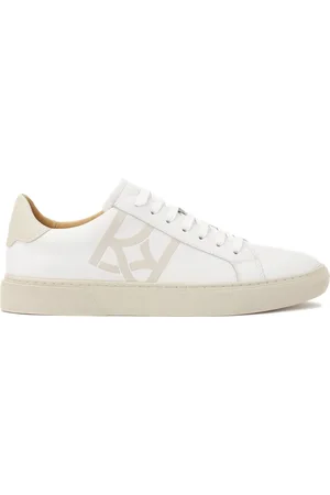 Kazar Sko, Herre, Hvid, 43 EU, Uld, Komfortable herresneakers med snøret overdel