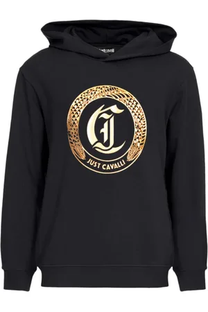 Roberto Cavalli Sweathshirts & Hoodies, Herre, Sort, L, Bomuld, Sweaters