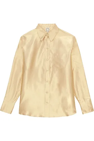 Inès de la Fressange Bluser & Skjorter, Dame, Gul, S, Maureen Shirt