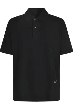 Maison Margiela Top, Herre, Sort, M, Uld, Stilfulde T-shirts og Polos Kollektion