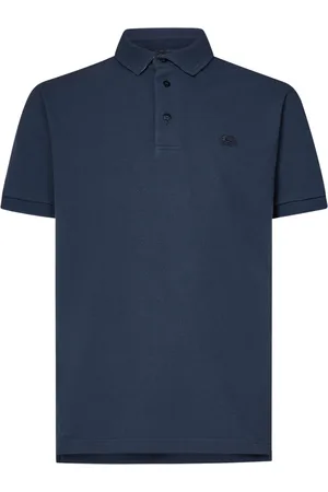 Etro Top, Herre, Blå, M, Bomuld, Blå Polo Skjorte Elegant Logo Broderi