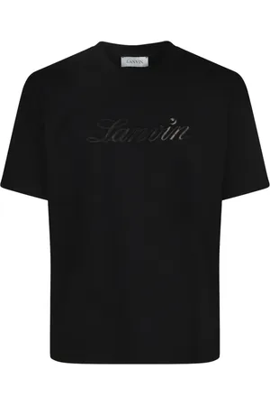 Lanvin Top, Herre, Sort, XL, Sorte T-shirts og Polos