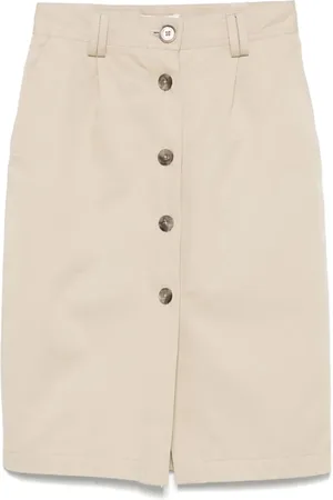 ANINE BING Nederdel, Dame, , S, Nederdel med Knapper og Lommer