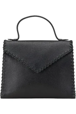 Saint Laurent Pre-owned, Dame, Sort, ONE SIZE, Tyl, Pre-owned Laeder hndtasker