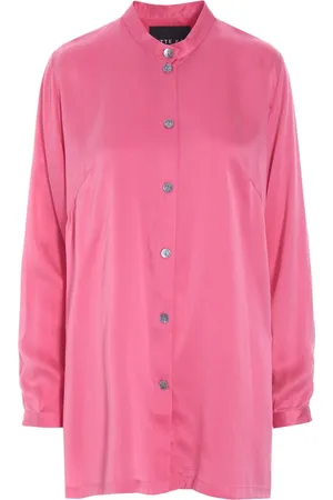 Bitte Kai Rand Bluser & Skjorter, Dame, Lyserød, S, Silke Shiruku Skjorte Bubble Gum