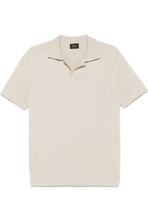 BRIONI Top, Herre, , 2XL, Bomuld, Silkebomuld Polo Skjorte