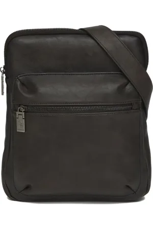 Lumberjack Taske, Herre, Brun, ONE SIZE, Uld, Mænds Justerbar Rem Polyurethan Over-Krop Taske