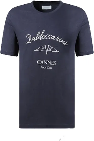 Baldessarini Top, Herre, Blå, XL, Tarini T-shirt i Trendy Stil