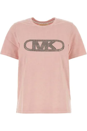 Michael Kors Top, Dame, Lyserød, S, Bomuld, Rose Bomuld T-shirt