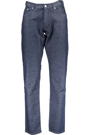 GANT Jeans, Herre, Blå, W35 L34, Denim, Slim Denim Jeans Blå Mænd