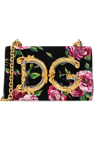 Dolce & Gabbana Taske, Dame, Flerfarvet, ONE SIZE, Uld, DG Girls skuldertaske