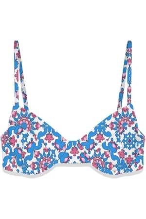 MC2 SAINT BARTH Badetøj, Dame, Flerfarvet, M, Dame Bikini Badedragt Blomsterprint