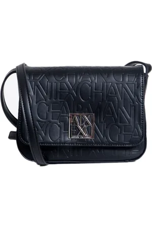 Armani Exchange Taske, Dame, Sort, ONE SIZE, Uld, Sort Enkel Clip Skuldertaske