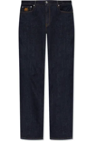Etro Jeans, Herre, Blå, W32, Uld, Jeans med logo
