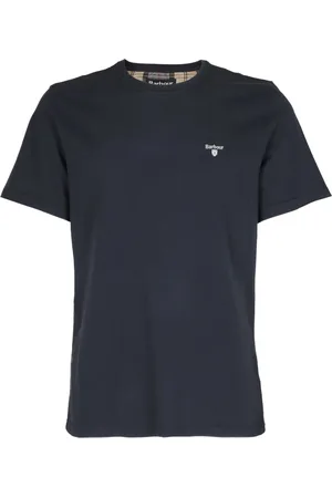 Barbour Top, Herre, Blå, M, Bomuld, T-shirts
