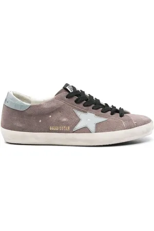 Golden Goose Sko, Herre, Brun, 44 EU, Bomuld, Brun Super Star Sneakers