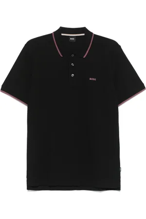 HUGO BOSS Top, Herre, Sort, XL, Sort Jersey Skjorte