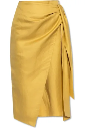 Max Mara Nederdel, Dame, Gul, S, Nederdel Tequila