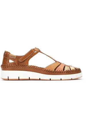 Pikolinos Sko, Dame, Brun, 38 EU, Uld, Brun Damesandal - Sommerkollektion
