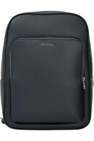 Armani Exchange Taske, Herre, Blå, ONE SIZE, Uld, Blå Mænds Rygsæk Stilfuld og Praktisk