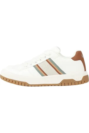 Armani Exchange Sko, Dame, Hvid, 39 EU, Læder, Moderne hvide damesneakers