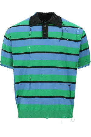 Andersson Bell Top, Herre, Flerfarvet, M, Bomuld, Stribet Polo Skjorte Multifarvet Ss25