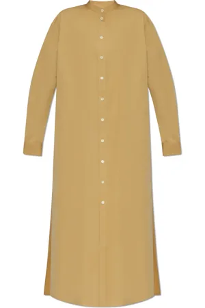 Jil Sander Kjole, Dame, , S, Bomuld, Kjole med broderet logo
