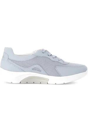 Gabor Sko, Dame, Blå, 40 1/2 EU, Blå rullende sneaker til kvinder