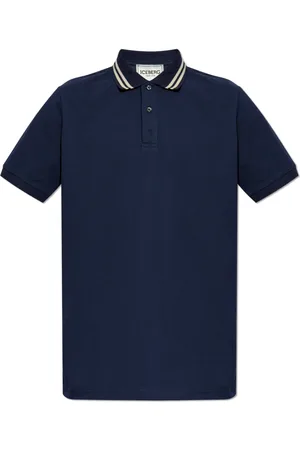 Iceberg Top, Herre, Blå, L, Bomuld, Polo med logo patch