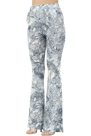 Roberto Cavalli Bukser, Dame, Flerfarvet, S, Tropiske Palazzo Bukser