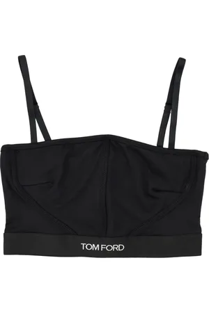 Tom Ford Top, Dame, Sort, XS, Sort Modal Signature Bh