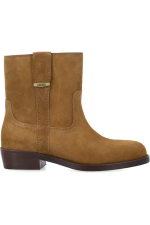 Isabel Marant Sko, Dame, Brun, 39 EU, Sepia Lukkede Tåstøvler