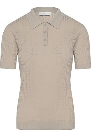 Rosemunde Top, Dame, , S, Polyester, Kortærmet Strik Silver Lining