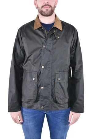 Barbour Jakke, Herre, Grøn, XL, Bomuld, Kort voksjakke med moderne twist
