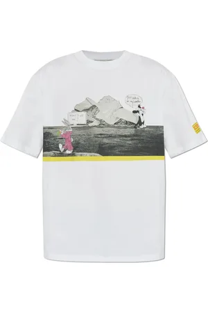 Iceberg Top, Herre, Hvid, L, Bomuld, T-shirt med tryk