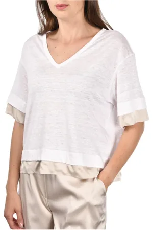 Gran Sasso Bluser & Skjorter, Dame, , L, Creme Sweater Kollektion