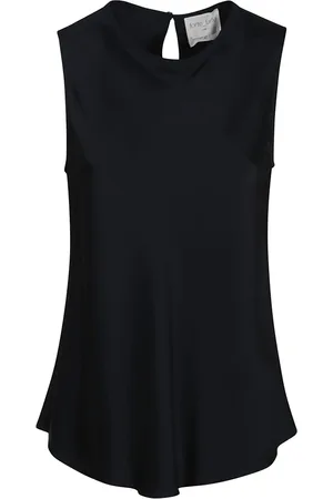 FORTE FORTE Top, Dame, Blå, XS, Uld, Blå Topbeklædning til Kvinder Stilfuldt Design