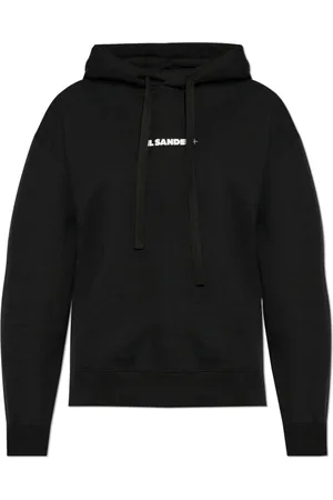 Jil Sander Sweathshirts & Hoodies, Dame, Sort, XS, Bomuld, Hættetrøje